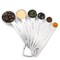 6 Pack 18/8 Stainless Steel Measuring Spoons,Measuring Dry and Liquid Ingredients
